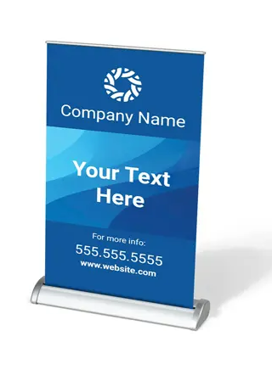 Picture for category Tabletop Retractable Banners