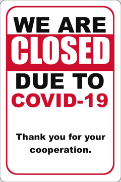 Picture of COVID-19 Awareness Parking Signs 872133210