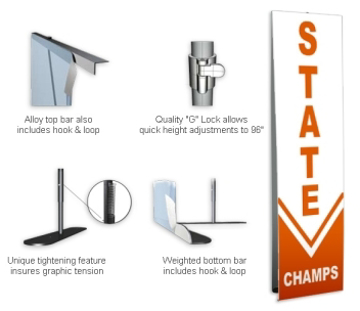 Picture of Velcro-Mounted Banner Stand