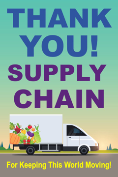 Picture of Thank You Healthcare Workers Sandwich Board Signs 872325812