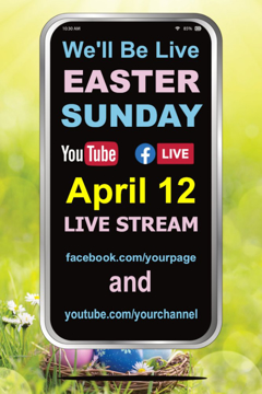 Picture of Online Church Sandwich Board Signs 872225156