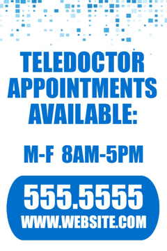 Picture of Medical Services Sandwich Board Signs 872309337