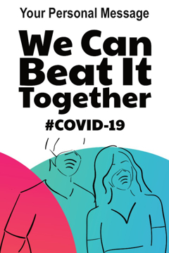 Picture of Stay Positive Sandwich Board Signs 872308531