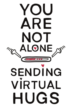 Picture of Stay Positive Sandwich Board Signs 872308605