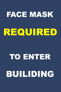 Picture of Face Masks Required Sandwich Board Signs 872484972