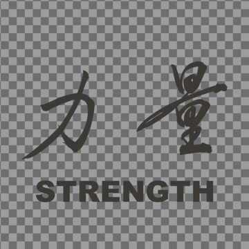 Picture of Chinese Symbol Clear  Decals 12732899