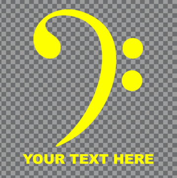 Picture of Music Clear Decals 12930650