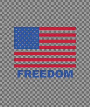 Picture of Patriotic Clear Decals 12788845