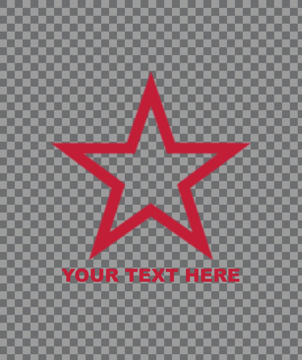 Picture of Star Clear Decals 12905928