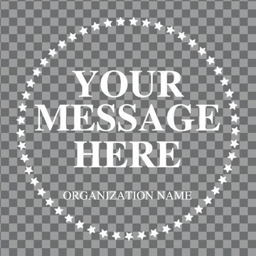 Picture of Non Profit Window Clings 11622613