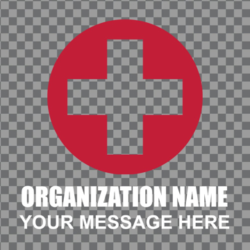 Picture of Non Profit Window Clings 11622604