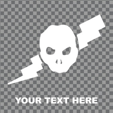 Picture of Skull Window Clings 12734737