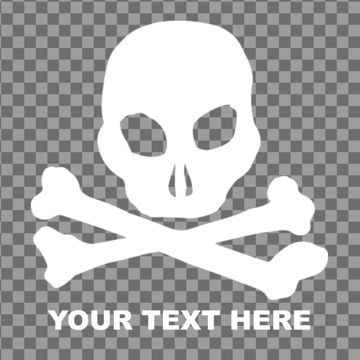 Picture of Skull Window Clings 12734703