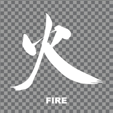 Picture of Chinese Symbol Window Clings 12735989