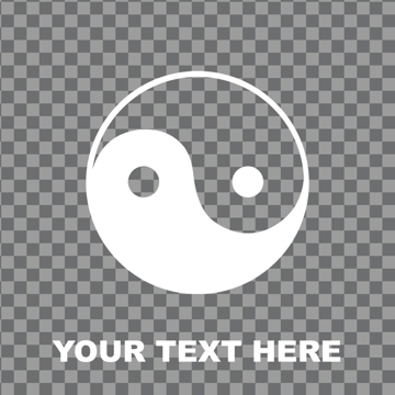 Picture of Chinese Symbol Window Clings 12735992