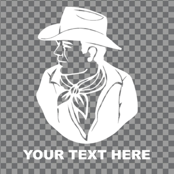 Picture of Cowboys Window Clings 12736358