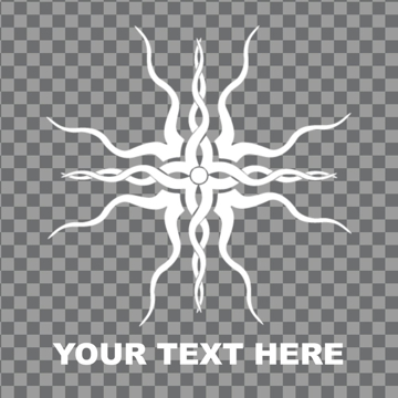 Picture of Tribal Window Clings 12736761