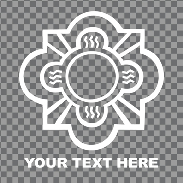 Picture of Tribal Window Clings 12736763