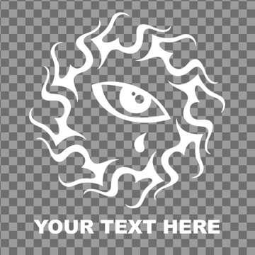 Picture of Tribal Window Clings 12736768