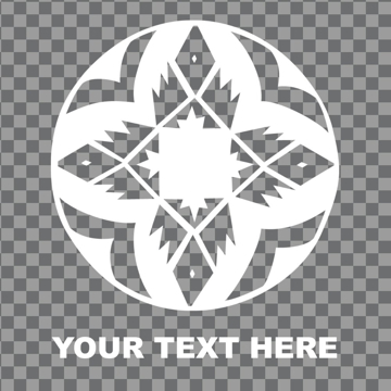 Picture of Tribal Window Clings 12736772