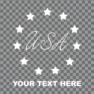 Picture of Patriotic Window Clings 12737134