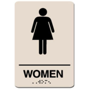 Picture of Women ADA Restroom Sign