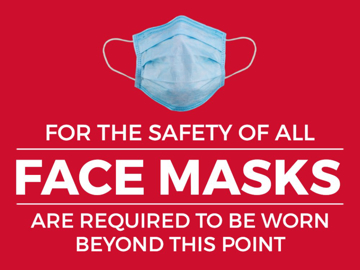 Picture of Face Masks Required 873132776