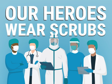 Picture of Heroes Work Here 873132828