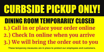 Picture of Curbside Pickup Banners 872187816