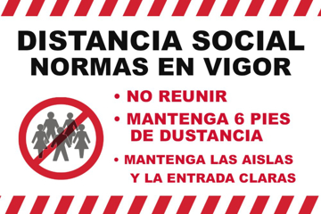 Picture of Spanish Coronavirus Signs 872155293