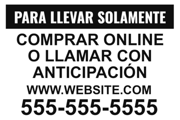 Picture of Spanish Coronavirus Signs 872155344