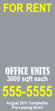 Picture of 36" x 18" (For Rent) 4855968