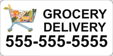 Picture of Take Out Delivery License Plates 872168614