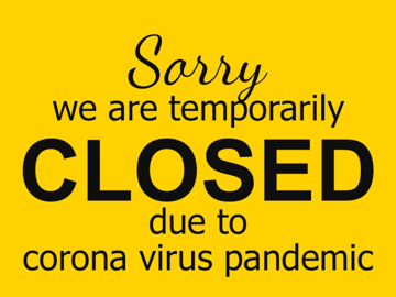 Picture of Temporary Closure Signs 872168068