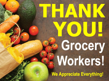 Picture of Thank You Healthcare Workers Signs 872325580