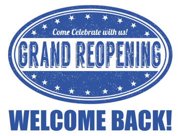 Picture of We're Reopened Signs 872617600