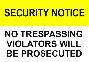 Picture of Restricted Area 4102420