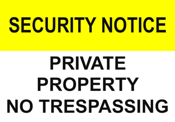 Picture of Restricted Area 4102449