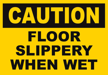 Picture of Slippery When Wet Signs 861424413