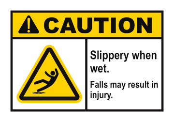 Picture of Slippery When Wet Signs 861424429