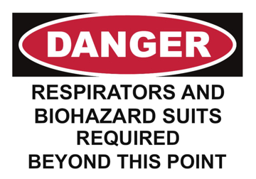 Picture of Biohazard Danger Signs 860901100