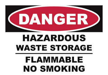 Picture of No Smoking Flammable Signs 860535130