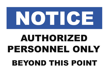 Picture of Notice Signs 859485526