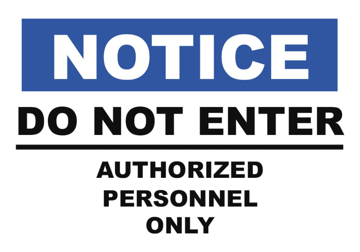 Picture of Notice Signs 861146873