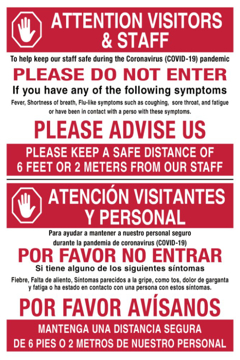 Picture of Hospital Signage Decals 872153952