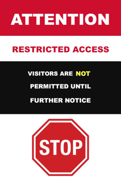 Picture of Hospital Signage Decals 872153962