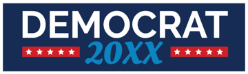 Picture of Democrat Bumper Sticker 8