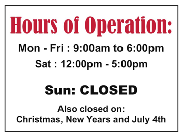 Picture of Store Window Decals 12790683