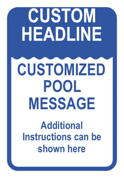 Picture of Pool Safety Signs 861495559