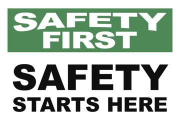 Picture of Safety First Signs 859668798